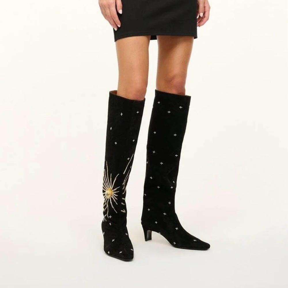 Staud Wally Boot Black Celestial 39